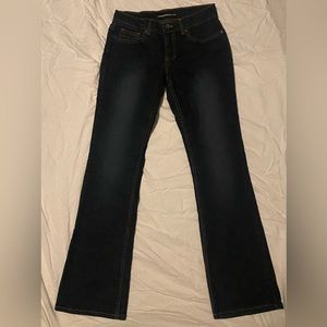 Bebe Women's Size 28 Dark Wash Blue Jeans 31-32 inch inseam